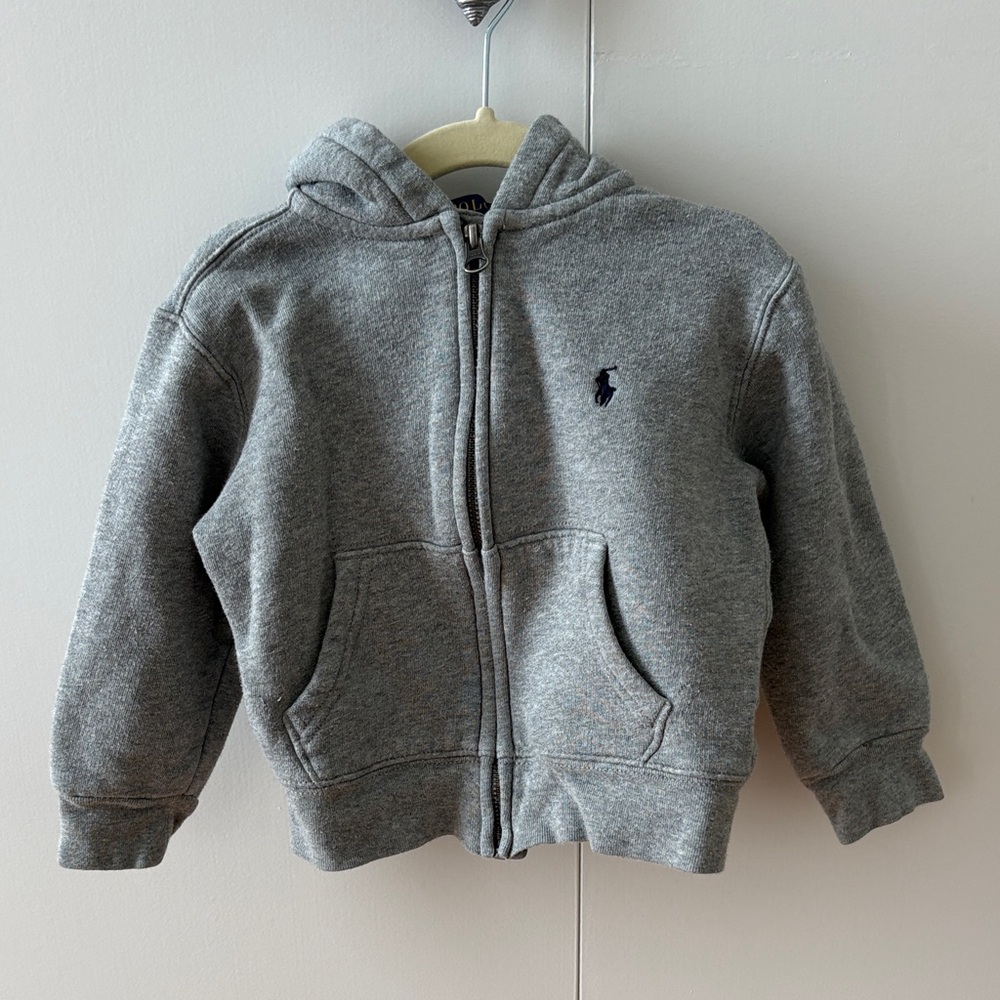 Polo Ralph Lauren Gray Kids Hoodie